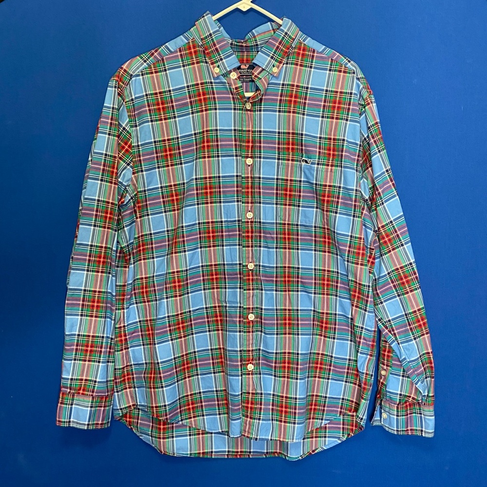 Vineyard Vines Plaid Button-Down